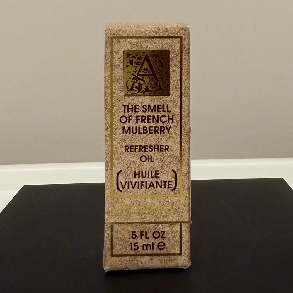 Aromatique The Smell of French Mulberry Refresher Oil 0.5 Fl Oz Sealed NOS READ